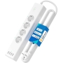 Cable alargador Meross Smart para 4 tomas + 4 puertos USB