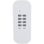 UNITEC radio remote switch set, 3 sockets and 1 remote control, radio sockets for indoor use, range 40m, white