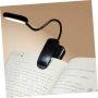 HEMOTON Lámpara USB con luz de clip, luces USB, lámparas de lectura de escritorio flexográficas, luz de libro LED USB, luz de lectura con clip, lámpara de lectura al aire libre, luz para lectura, lámpara de escritorio