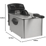 Princess deep fryer – 2000 W, capacity 4 litres