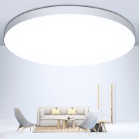 Lámpara de techo redonda LED 24 W, 6500 K, 2000 lm, IP44, diámetro 28 cm