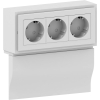 Cablecoach Habengut CC10042 3-pin socket for baseboard