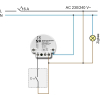 NEXENTRO 57004000 ZigBee interface with two buttons for retrofitting existing smart home switches, suitable for standard flush-mounted sockets, 230 V, white