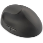 DIGITUS DA-20155 Wireless Ergonomic Mouse, Vertical, 6D (Buttons), Rechargeable Battery Black