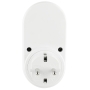 REV Dimmer, adaptador de atenuación LED con enchufe de 1 vía, control de brillo, blanco