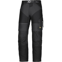 Snickers Workwear FlexiWork Arbeitshose, Herren, Schwarz (BlackBlack), 48