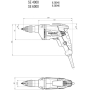 Metabo drywall screwdriver SE 4000 (620045000) Cardboard box, Max. Torque soft: 9 Nm, Idle speed: 0 - 4400 /min, Rated input power: 600 W