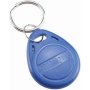 FST 100pcs EM 125KHz EM4100 Key Fobs RFID Access Control Cards RFID Proximity Key Fobs TK4100 Smart ID Card Read Only Card (Blue)