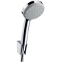 Hansgrohe 27592000 Croma 100 Vario hand shower with bracket and hose, 1.25m, 4 jet types, chrome