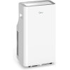 Midea Mobiles Klimagerät Silent Cool 26 Pro, 9000 BTU 2,6kW, Kühlen&Ventilieren&Entfeuchten, Raumgröße bis 88m³(33㎡), Mobile Klimaanlage mit Abluftschlauch, Weiß