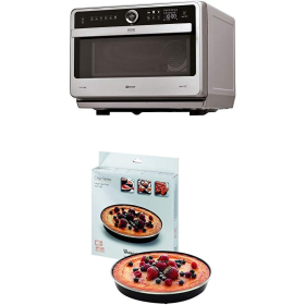 Microondas Bauknecht MW 179 IN con grill y aire caliente / 2200 W / 33 L de espacio de cocción / pantalla LCD / también apto para microondas Bauknecht