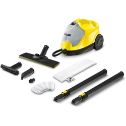Limpiadora a vapor Kärcher SC 4 EasyFix, 3,5 bar, 2000 W, tiempo de calentamiento de 4 min, 100 m², sistema de 2 depósitos, kit EasyFix