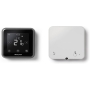 Honeywell Home T6 Wi-Fi Room Thermostat and Wired Receiver Box, Wall Mounted, Black