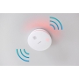 Bosch Smart Home Smoke Detector II, with app function and replaceable battery, compatible with Apple HomeKit