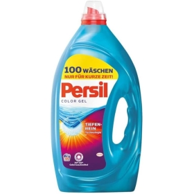 Persil Color Gel, Flüssigwaschmittel, 360° Reinheit & Pflege, 1er Pack (1 x 100 Waschladungen) 