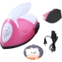 Mini heat press, electric iron with charging station