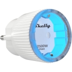 Shelly Plug S – Smart Plug für Alexa, Google Home, Nest Hub, programmierbarer Stecker mit Sprachsteuerung, Strommessung