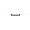 Rope spirit level for stone and road work, 78mm, with aluminum base, ideal for masonry, useful in building foundations and terraces