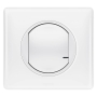 LEGRAND – Connected switch with dimmer option for Céliane with Netatmo installation – wired switch – with plate – white lacquered