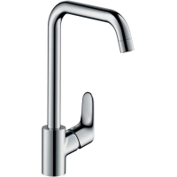 hansgrohe Focus M41 - kitchen faucet with spout height 260 mm, swivels 360°