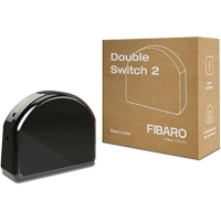 Interruptor de relé FIBARO Double Switch 2 / Z-Wave Plus, FGS-223, negro