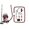 Aspiradora en seco y húmedo Einhell TE-VC 2025 SACL (aspiradora de tamaño L para partículas de polvo con valores OEL > 1 mg/m³, depósito de acero inoxidable de 25 L, limpieza de filtro, toma de corriente, incluye boquillas y filtro)
