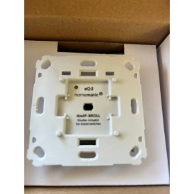 Homematic IP roller shutter actuator for IP20 brand switches, controllable via app, 500 VA