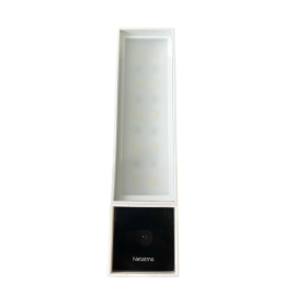 Netatmo NOC-SW-DE smart outdoor surveillance camera with 105 dB siren, Wi-Fi, and integrated lighting