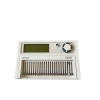 VEMER VE013900 HIPNOS - Cronotermostato da Parete a Cursori per Caldaia, Programmazione Giornaliera, Alimentazione a Batterie, Bianco