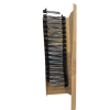 Quitahierbas inalámbrico Kärcher WRE 18-55 de 18 V, cabezal de cerdas de nailon con un máximo de 2800 rpm, cabezal de limpieza giratorio, mango telescópico, compatible con Kärcher de 18 V