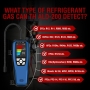 Kältemittel Lecksuchgerät, ALD-200 Freon Lecksuchgerät, batteriebetrieben, Freon-Sniffer, Halogen Detektor für R134A, R410A, R22, R1234YF, R600a, R290, FCKW, HFCKW, HFKW, HCs, HFO
