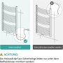 EMKE HE12W-DF Heizstab, weiß, 1200 Watt