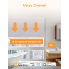 Interruptor táctil inteligente para cortinas - Refoss