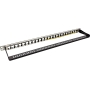 InLine 76824C Keystone Snap-in 24-channel blank patch panel, 19", 0.5U