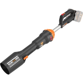 Професійна акумуляторна повітродувка WORX NITRO 40V WG585E.9 - потужний безщітковий двигун - 3 швидкості та 2 режими - швидкість повітря 266 км/год - об'єм повітря 1053 м³/год - легкий і компактний - без акумулятора та зарядного пристрою