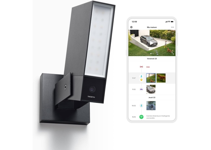 Netatmo Smart Outdoor Security Camera with Lighting – NOC01-DE Netatmo Smart Outdoor Security Camera with Lighting – NOC01-DE