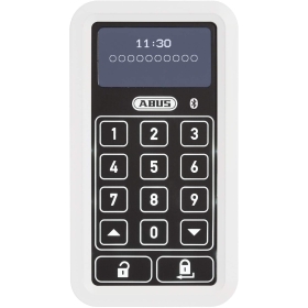 ABUS HomeTec Pro Bluetooth® CFT3100 Tastatur - Codeeingabe zum Öffnen der Haupttür - Für die drahtlose HomeTec Pro Bluetooth® CFA3100 Türschlossbedienung - Weiß