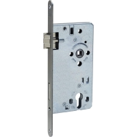 ABUS - Mortise lock for entrance doors ESHT PZ LS 65 92 20-61812, silver