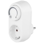 REV Dimmer, LED dimming adapter with 1-way socket, brightness control, white