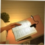 HEMOTON Clip Light USB Lamp, USB Lights, Flexo Desk Reading Lamps, USB LED Book Light, Reading Light with Clip, Outdoor Reading Lamp, Light for Reading, Desk Lamp