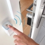 ekey uno intelligentes Türschloss mit Fingerabdruck und batteriebetrieben