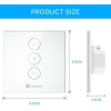 Etersky Smart WiFi Rollladenschalter. Touchpad, Fernbedienung und Timer über die SmartLife-Anwendung