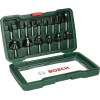 Bosch 15 pcs. Carbide cutter set (for wood, Ø shaft 8 mm