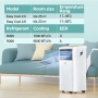 Мобільний кондиціонер Comfee Easy Cool 2.6, 9000 BTU, 2.6 кВт, керування через додаток/Alexa/Google Home/IFTTT