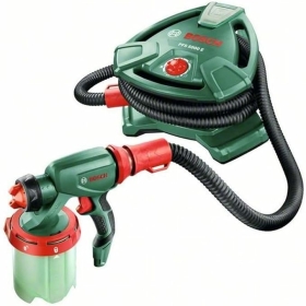 Bosch PFS 5000 E spray gun – 1200 W for paint, glaze and walls