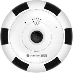Krüger&Matz Überwachungskamera Indoor Wi-Fi Connect C70 KM2211 Tuya FishEye