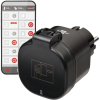 Brennenstuhl Connect WLAN Smart Steckdose WA 3000 XS02 Outdoor IP44 (WIFI 2,4 GHz, Alexa und Google Assistant kompatibel, mit Timer, kostenlose App)