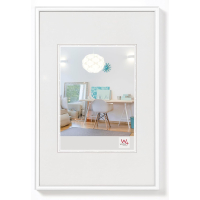 walther design Bilderrahmen weiss 50 x 70 cm New Lifestyle Kunststoffrahmen KV070W