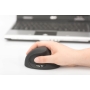 DIGITUS DA-20155 Wireless Ergonomic Mouse, Vertical, 6D (Buttons), Rechargeable Battery Black