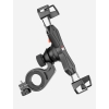 Grefay Bicycle Phone Holder, Metallic Motorcycle Scooter Handlebar Mount with 360 Degree Rotation for 4.5-6.8 Inch Smartphones